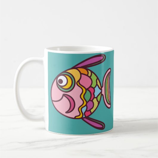 Fischart Kaffeetasse (Links)