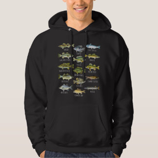 Fischarten Biologie Arten von Süßwasserfischen Fis Hoodie