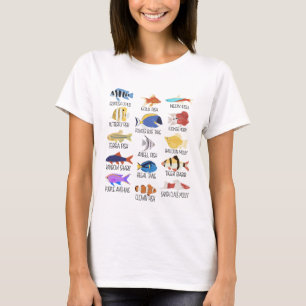 Fischarten Fisherin T-Shirt
