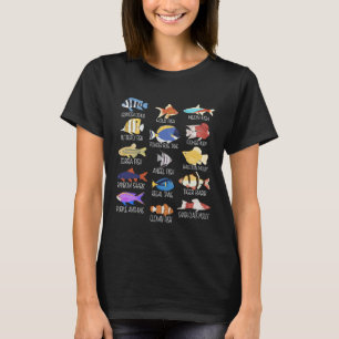 Fischarten Fisherin T-Shirt