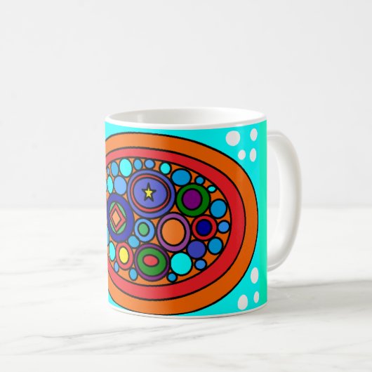 Fischartig Kaffeetasse (VorderseiteRechts)