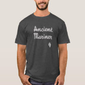 Fischartiger alter Seemann-Seemann-T - Shirt (Vorderseite)