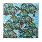 Fischartiges fischartiges fliese (Vorderseite)