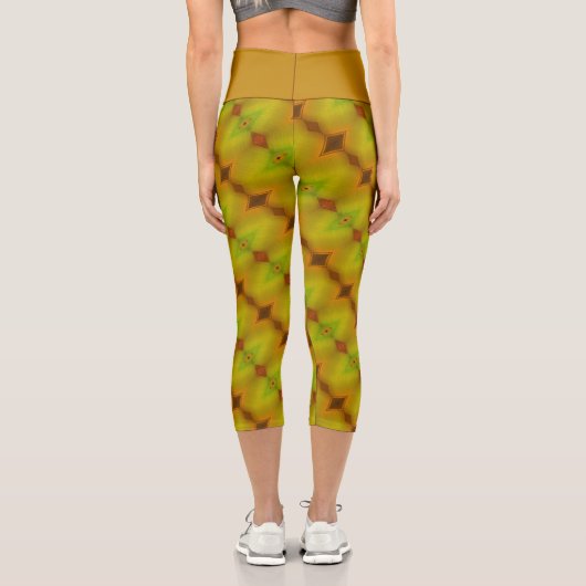 Fischauge Capri Leggings (Rückseite)