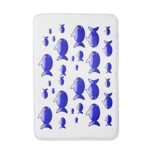 Fischbad Bathmat Badematte (Vorderseite Vertikal)