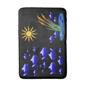 Fischbad Bathmat Badematte (Vorderseite Vertikal)