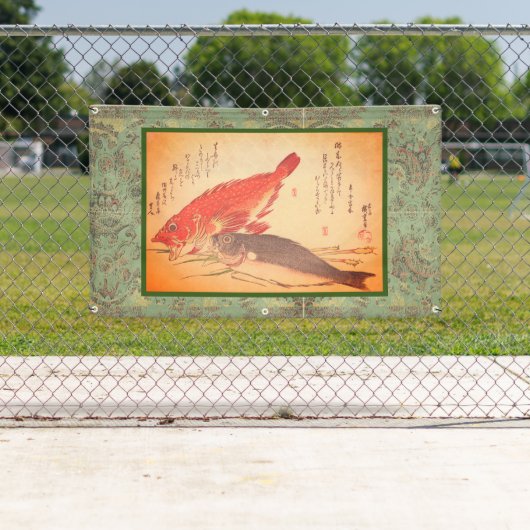 FISCHBANNER MIT WACHSTUM BANNER (Insitu)