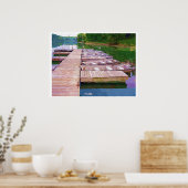 Fischbestände Poster (Küche)