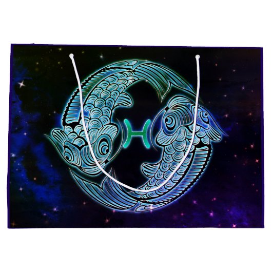 Fischbeutel Große Geschenktüte (Rückseite)