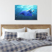 Fischbild für verpackte Leinwand (Insitu (Schlafzimmer))