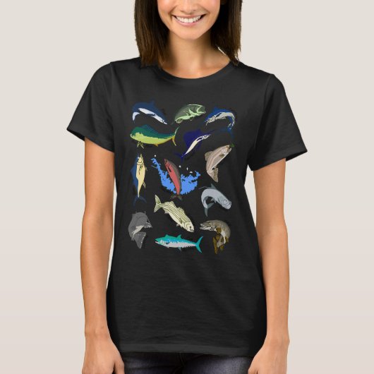Fischblitz T-Shirt (Vorderseite)