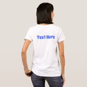 Fischboot Cartoon T-Shirt (Schwarz voll)
