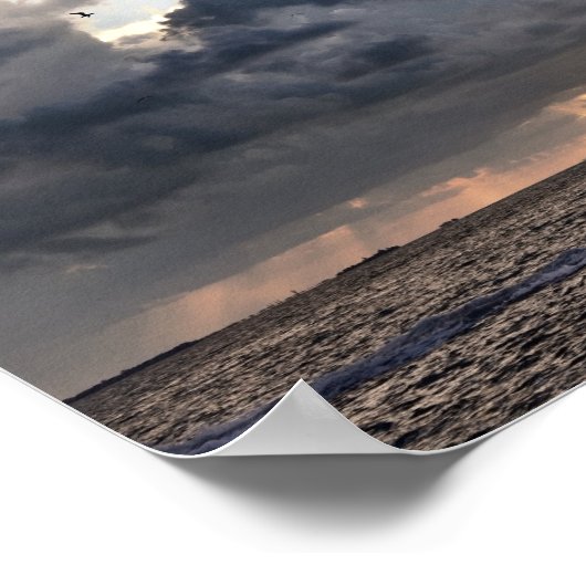 Fischboot West, Florida Poster (Ecke)