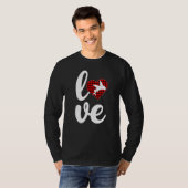 Fischbüffel Karierte Liebe Fliegen Valenti T-Shirt (Vorne ganz)