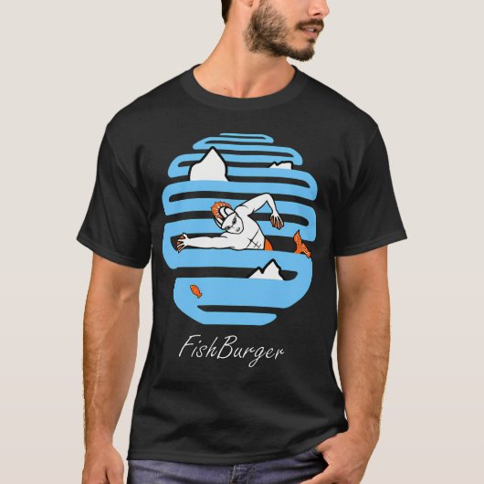 Fischburger T-Shirt (Vorderseite)