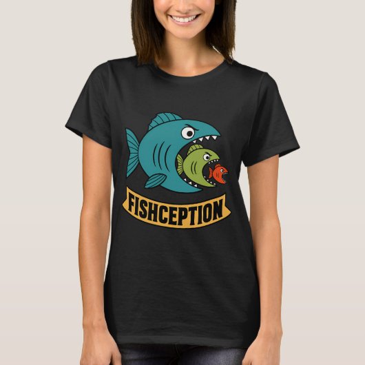 Fischception T-Shirt (Vorderseite)