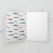 Fischchen Alles Gute zum Geburtstag Karte (Innenseite)