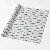 Fischchen Geschenkpapier (Ungerollt)