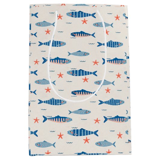 Fischchen Mittlere Geschenktüte (Vorderseite)