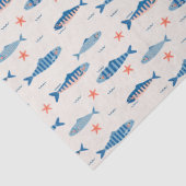 Fischchen Seidenpapier (Detail)