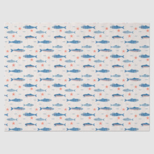 Fischchen Seidenpapier