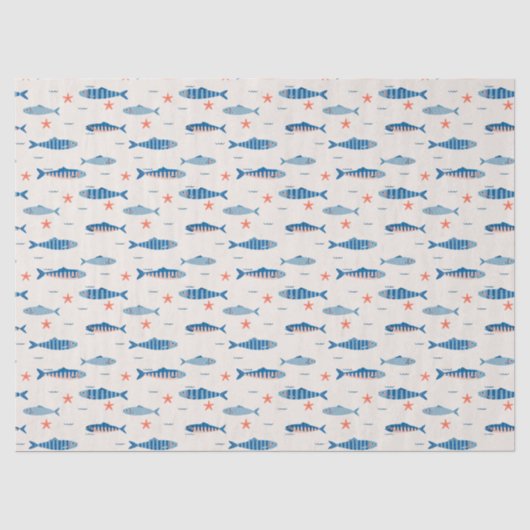 Fischchen Seidenpapier (Vorderseite)
