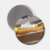 Fischchips Magnet (Vorderseite/Rückseite)