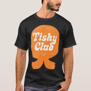 Fischclub-Abzeichen T-Shirt