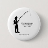 Fischclub zum Eröffnungstag Button (Vorderseite)