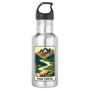 Fischcreek Oregon Colors Edelstahlflasche