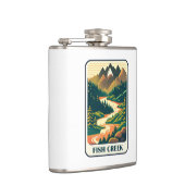 Fischcreek Oregon Colors Flachmann (Rechts)