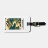 Fischcreek Oregon Colors Gepäckanhänger (Vorderseite horizontal)