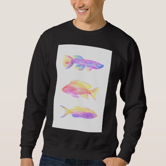 Fischcreek-Teich Sweatshirt (Vorderseite)