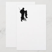 Fischdesign Briefpapier (Vorne/Hinten)