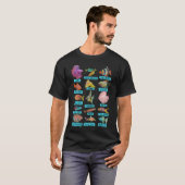 Fischdiagramm mit Namen T-Shirt (Vorne ganz)