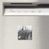 Fischdocks, Grimsby, Anfang des 20. Jahrhunderts Magnet (In Situ (Geschirrspüler))