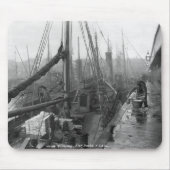 Fischdocks, Grimsby, Anfang des 20. Jahrhunderts Mousepad (Vorne)