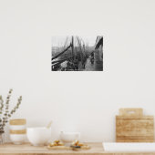 Fischdocks, Grimsby, Anfang des 20. Jahrhunderts Poster (Küche)