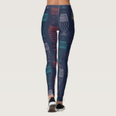 Fischdoodle Leggings (Rückseite)