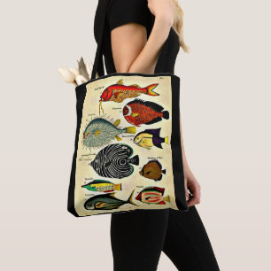 Fischdruck Tasche