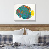 Fischdruckverfahren Leinwanddruck (Insitu (Schlafzimmer))