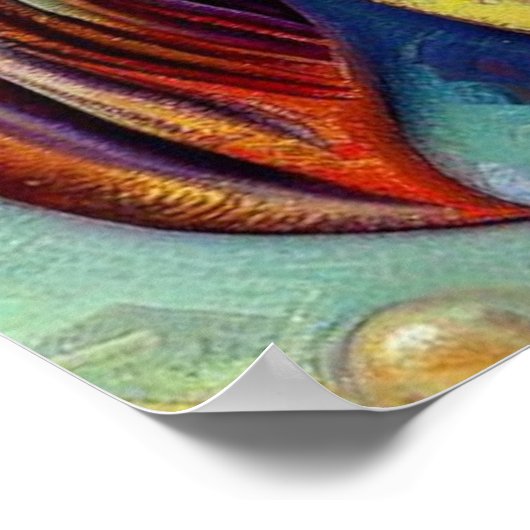 Fische 11 poster (Ecke)