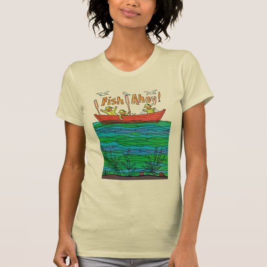 Fische ahoi! T-Shirt (Vorderseite)