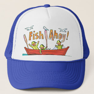 Fische ahoi! truckerkappe