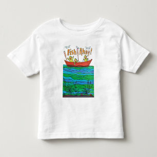 Fische Ahoy! Kleinkind T-shirt