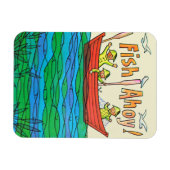 Fische Ahoy! Magnet (Horizontal)