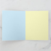 Fische am Geburtstag (19. Februar - 20. März) Karte (Innenseite)