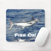 Fische an! mousepad (Mit Mouse)