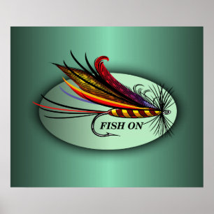 Fische an poster