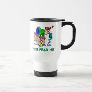 Fische Angst Me Funny Fishing Tasse